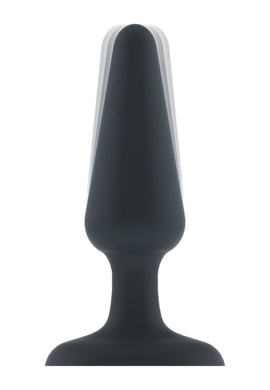 Анальная пробка с вибрацией Dorcel Best Vibe Plug M, макс. диаметр 4,1см, soft-touch силикон SO2139 фото