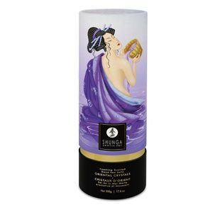Пенящаяся соль для ванны Shunga Dead Sea salt Oriental Crystals &mdash; Exotic Fruits (500 г), соль Мертво SO6895 фото
