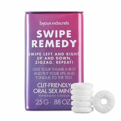 М'ятні цукерки Bijoux Indiscrets Swipe Remedy &ndash; clitherapy oral sex mints без цукру, термін 31.08.23 SO5911 фото
