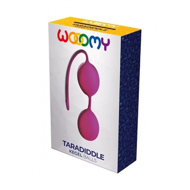 Вагінальні кульки Wooomy Taradiddle Kegel Ball, діаметр 3,5 см, маса 54 г SO7413 фото