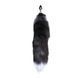 Металева анальна пробка Лисячий хвіст Alive Black And White Fox Tail S SO6321 фото 2