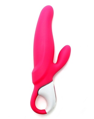 Мощный вибратор-кролик Satisfyer Vibes Mr. Rabbit, два мотора, литой силикон SO2199 фото