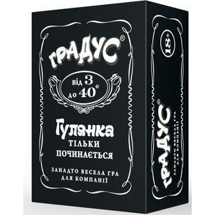 Застольная игра для компании &laquo;Градус&raquo; (UA) SO7125 фото