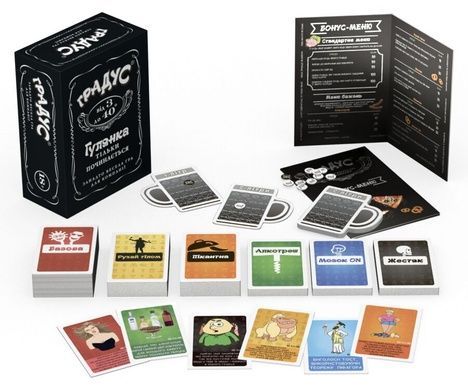Застольная игра для компании &laquo;Градус&raquo; (UA) SO7125 фото