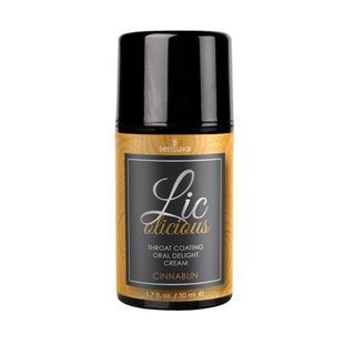 Гель для минета Sensuva Lic-o-licious Cinnabun (50 мл), маслянистый, без сахара SO3529 фото