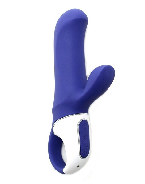 Мощный вибратор-кролик Satisfyer Vibes Magic Bunny, два мотора, литой силикон SO2200 фото