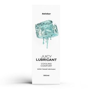Лубрикант на водній основі Satisfyer Juicy Lubricant Cooling Comfort water based 300 мл SX2714 фото
