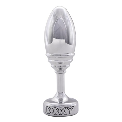 Анальная пробка DOXY Butt Plug RIBBED SO8031 фото