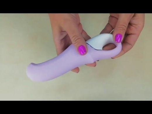 Мощный вибратор Satisfyer Vibes Charming Smile с гибким стволом, литой силикон SO2201 фото