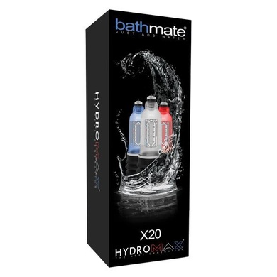 Гидропомпа Bathmate Hydromax 5 Blue (X20), для члена длиной от 7,5 до 12,5см, диаметр до 4,5см HM-20-AB фото