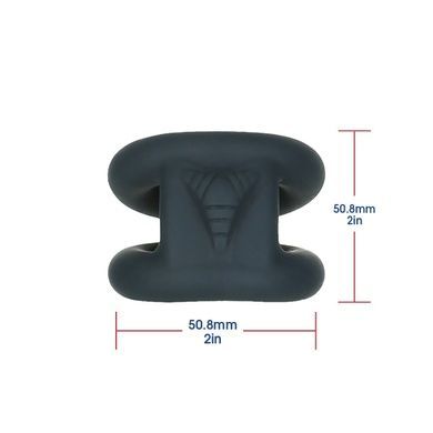 Подвійне ерекційне кільце LUX Active &ndash; Tug &ndash; Versatile Silicone Cock Ring SO5574 фото