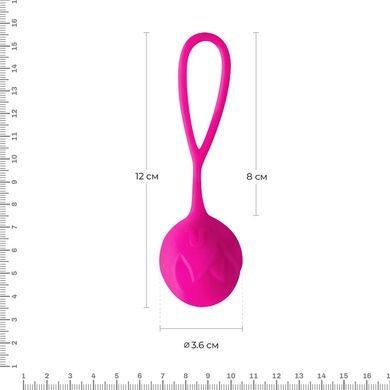 Вагінальні кульки Adrien Lastic Geisha Lastic Balls M&iacute;a Magenta (L), діаметр 4 см, вага 42 гр AD40551 фото