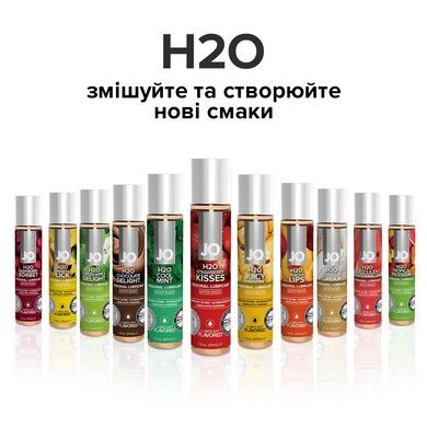 Смазка на водной основе System JO H2O - Strawberry Kiss (60 мл) без сахара, растительный глицерин SO5225 фото