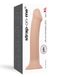 Насадка для страпона Strap-On-Me Dual Density Dildo Flesh XL, диаметр 4,5см, двухслойная, гибкая SO2356 фото 4