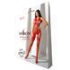 Бодистокинг с имитацией чулок Passion BS079 red SO4727 фото 5