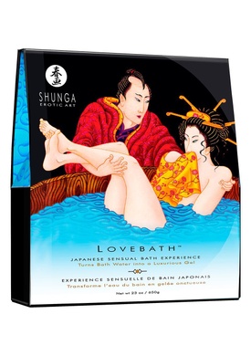 Гель для ванны Shunga LOVEBATH – Ocean temptations 650 г, делает воду ароматным желе со SPA эффектом SO2543 фото