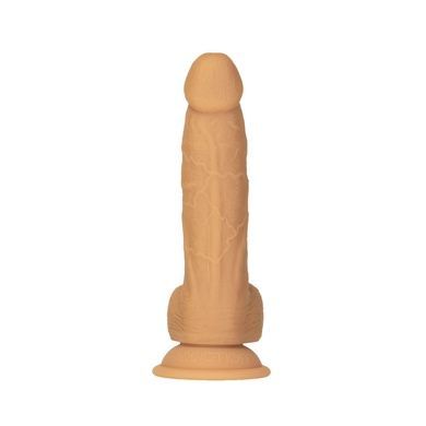 Фалоімітатор ADDICTION - 8" DUAL DENSITY SILICONE DILDO - CARAMEL SO8243 фото