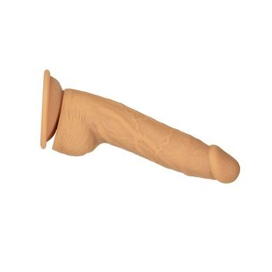 Фалоімітатор ADDICTION - 8" DUAL DENSITY SILICONE DILDO - CARAMEL SO8243 фото