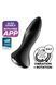 Анальная смарт вибропробка с жемчужным массажем Satisfyer Rotator Plug 1+ Black SO6278 фото 8