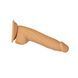 Фалоімітатор ADDICTION - 8" DUAL DENSITY SILICONE DILDO - CARAMEL SO8243 фото 3
