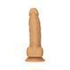 Фалоімітатор ADDICTION - 8" DUAL DENSITY SILICONE DILDO - CARAMEL SO8243 фото 1