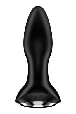 Анальна смарт-вібропробка із перлинним масажем Satisfyer Rotator Plug 2+ Black SO6279 фото
