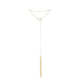 Цепочка для тела Bijoux Indiscrets Magnifique Tickler Pendant Chain &mdash; Gold SO5921 фото