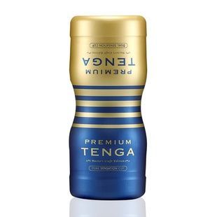 Мастурбатор Tenga Premium Dual Sensation Cup двосторонній, із двома незалежними каналами SO5109 фото