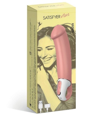 Потужний вібратор Satisfyer Vibes Master, гнучкий литий силікон, 12 режимів роботи, діаметр 46 мм SO2205 фото