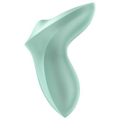 Вібратор для клітора з перлинною стимуляцією Satisfyer Exciterrr Mint, 2 незалежні мотори SX1217 фото