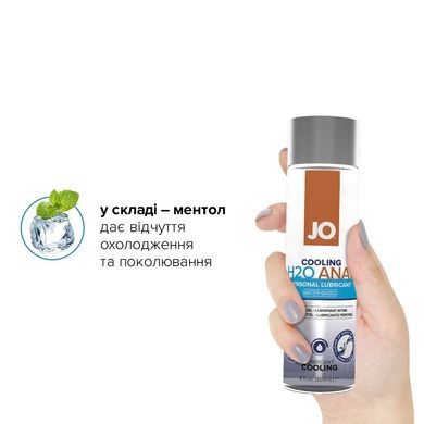 Анальна змазка System JO ANAL H2O &mdash; COOLING (120 мл) охолоджувальна, на водній основі SO1695 фото