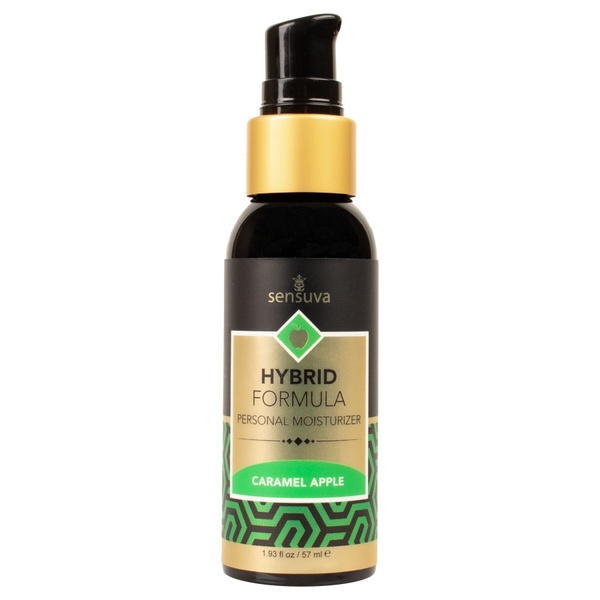 Смазка водно-силиконовая Sensuva Hybrid Caramel Apple (57 мл) без сахара, можно для оральных ласк SO3536 фото