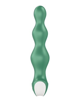 Анальный стимулятор-бусины с двумя моторами Satisfyer Lolli-Plug 2 Green SO4926 фото