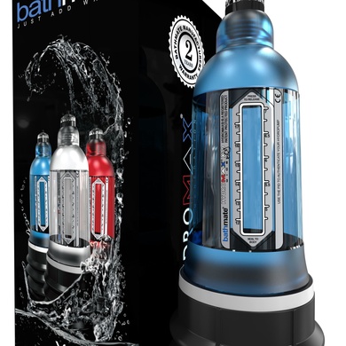 Гидропомпа Bathmate Hydromax 7 WideBoy Blue (X30) для члена длиной от 12,5 до 18см, диаметр до 5,5см SO1959 фото