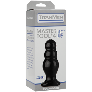 Анальный стимулятор Doc Johnson Titanmen Tools - Master, диаметр 6,6см SO2808 фото