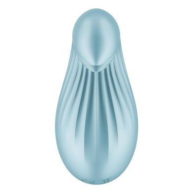 Вібратор Satisfyer Dipping Delight Light Blue, 2 мотори, гнучкий кінчик SO6991 фото