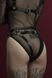 Гартеры Feral Feelings - Belt Briefs, трусики, натуральная кожа, цвет черный SO3445 фото 3
