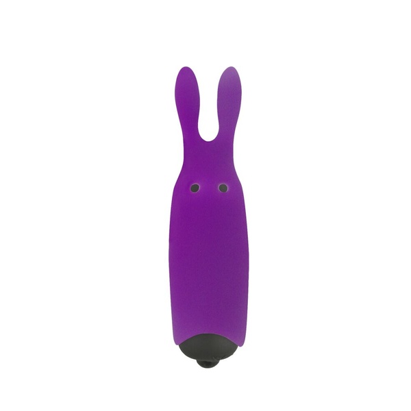 Вібропуля Adrien Lastic Pocket Vibe Rabbit Purple зі стимулюючими вушками AD33483 фото