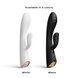 Вібратор-кролик Dorcel FLEXI RABBIT BLACK SO6816 фото 6