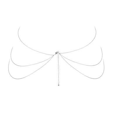 Ланцюжок для тіла Bijoux Indiscrets Magnifique 8 Body Chain &mdash; Silver SO5923 фото