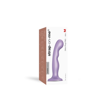 Насадка для страпона Strap-On-Me DILDO PLUG P&G LILAS METALLIC - M SO7821 фото