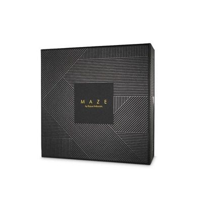 Портупея Bijoux Indiscrets MAZE - X Harness Black, экокожа SO2676 фото