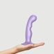 Насадка для страпона Strap-On-Me DILDO PLUG P&G LILAS METALLIC - M SO7821 фото 3