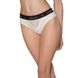 Трусики з широкою гумкою і мереживом Passion PS001 PANTIES ecru, size M SO4164 фото 1