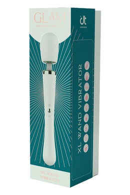 Вибратор микрофон Dream Toys Glam XL Wand Vibrator, мятный DT22110 фото