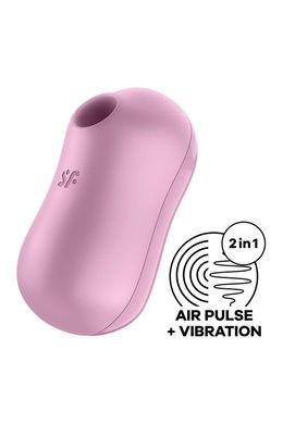 Вакуумный стимулятор с вибрацией Satisfyer Cotton Candy Lilac SO6283 фото