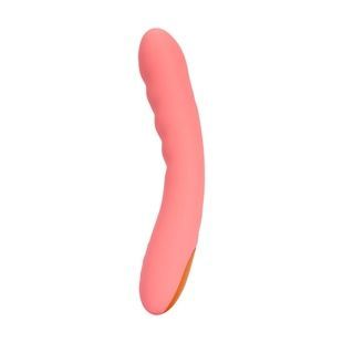 Смарт-вібратор з пульсацією Svakom Ava Neo Peach Pink, 15 режимів роботи, водонепроникний SX1112 фото