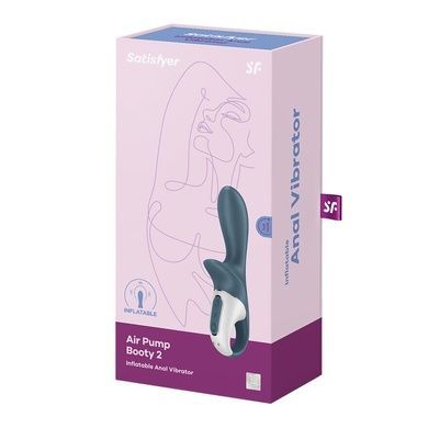 Анальний вібратор надувний Satisfyer Air Pump Booty 2 SO8410 фото