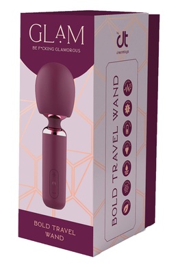 Вібратор мікрофон Deam Toys Glam Bold Travel Wand, фіолетовий DT22105 фото