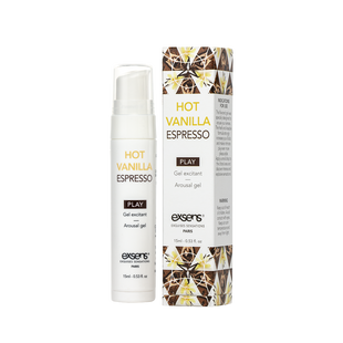 Стимулюючий гель EXSENS Kissable Hot Vanilla Espresso 15мл можна для поцілунків, охолоджуючий SO2368 фото